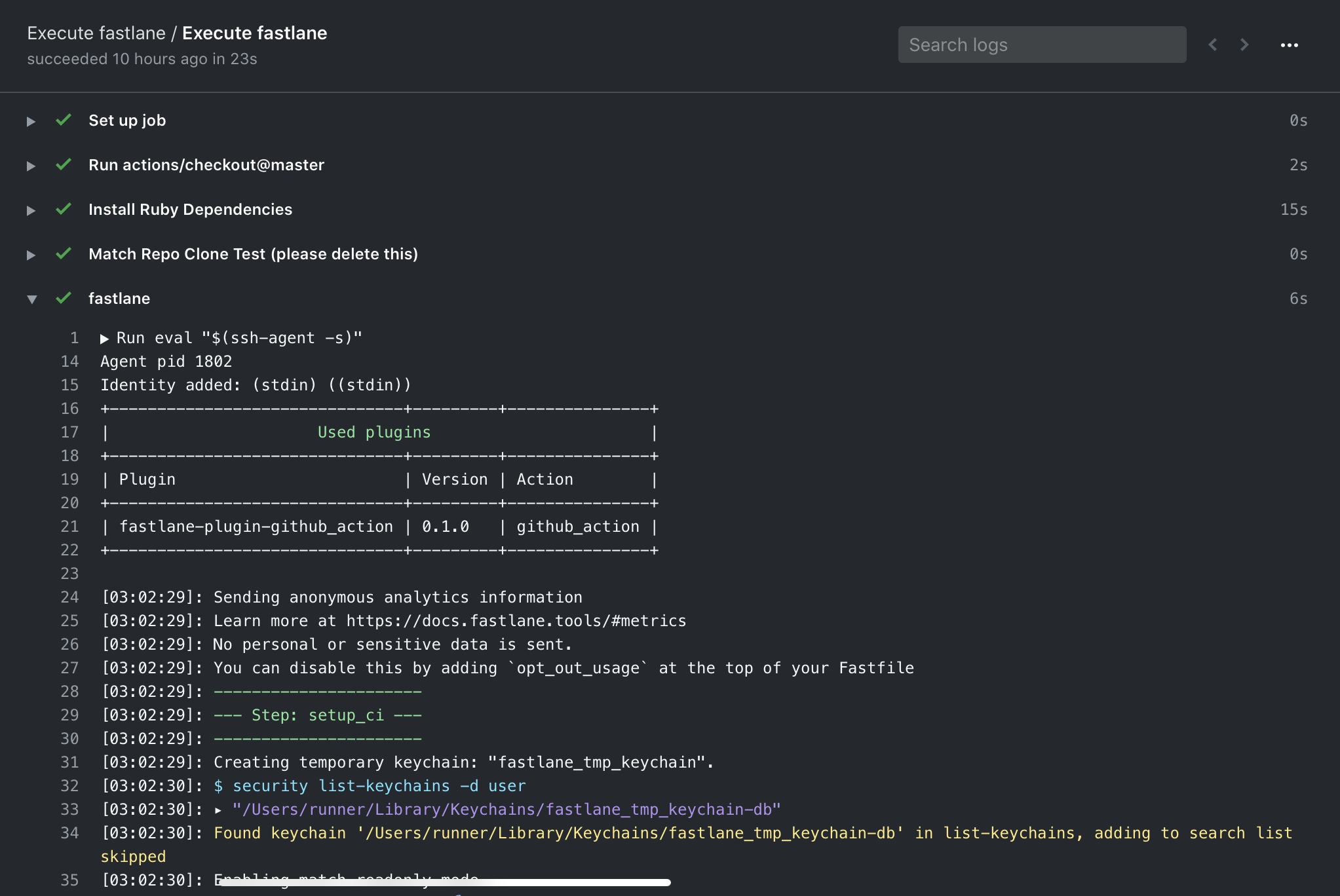 Release Announcement - fastlane plugin for setting up GitHub Actions