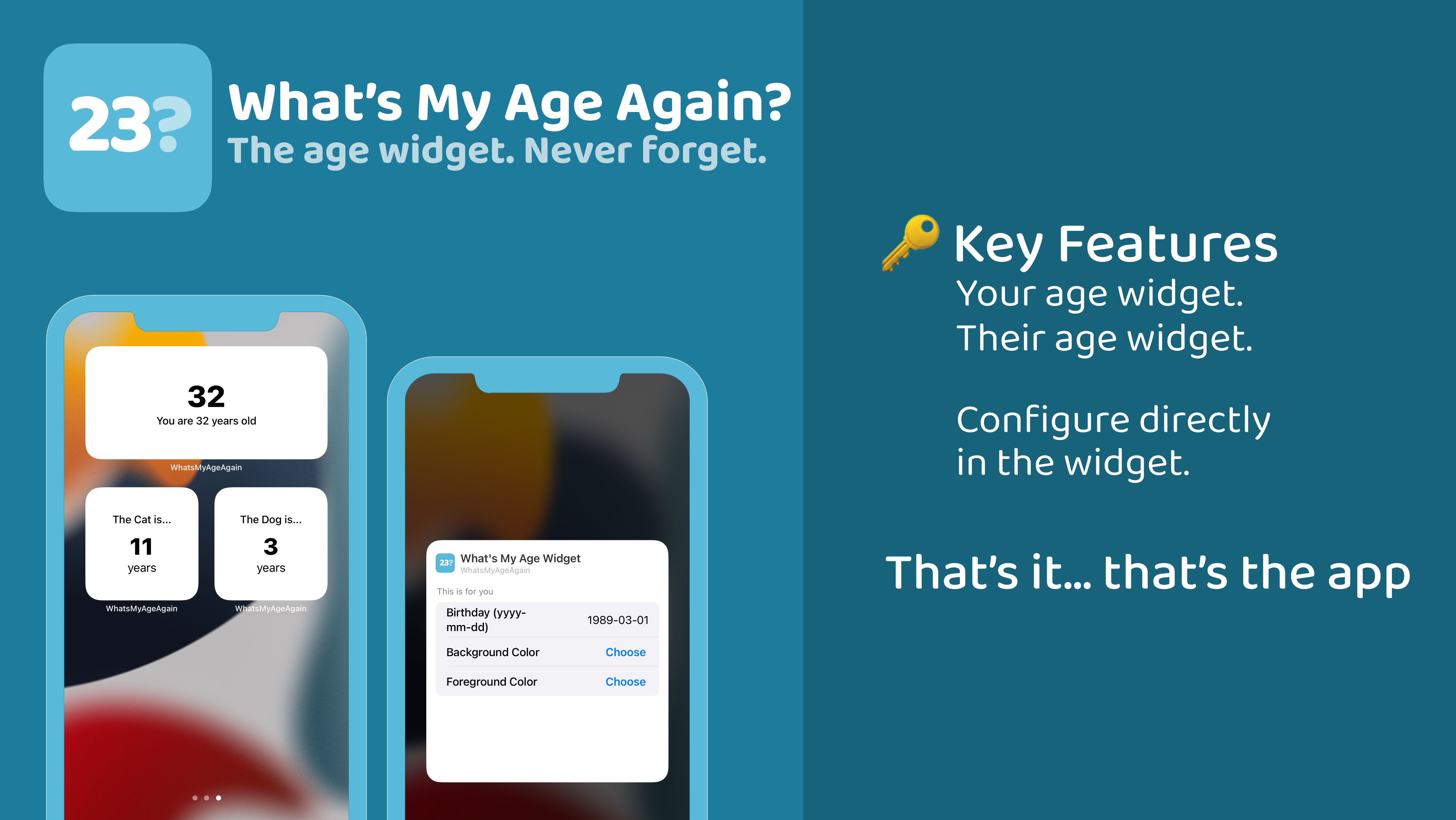 Launch Announcement: What's My Age Again for iOS